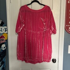 Pink Velvet Women's Top